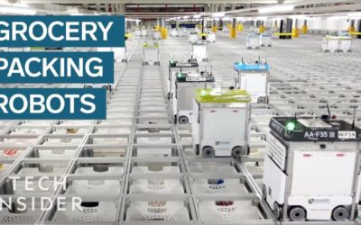 Robotic Groceries: A Look Inside Ocado’s Automated Warehouse