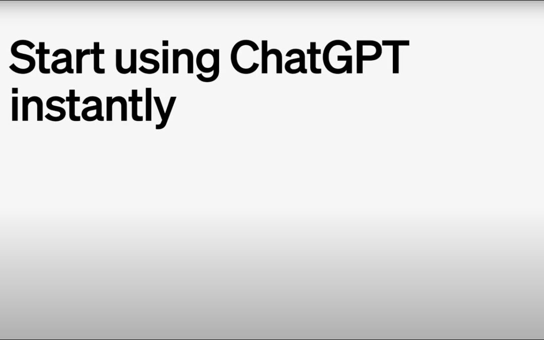 Access ChatGPT Immediately without Signup