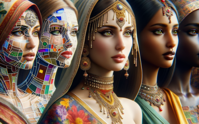 AI Imagines Women Personified as Countries