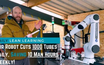 Robot Automation Boosts Productivity: 1000 Tubes Daily with 10 Hours Saved Weekly