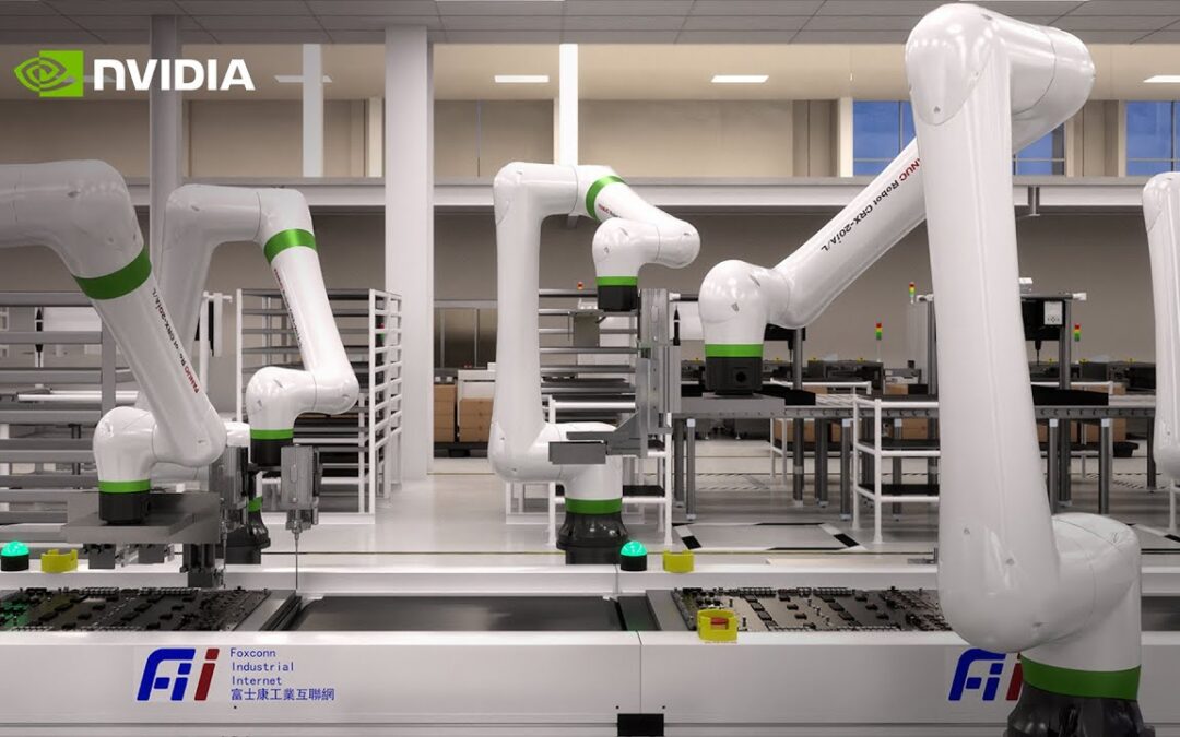 Creating Digital Twins for Foxconn’s Robotic Factories