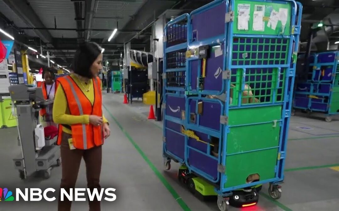 Amazon’s Robotic Center Enhances Delivery Efficiency