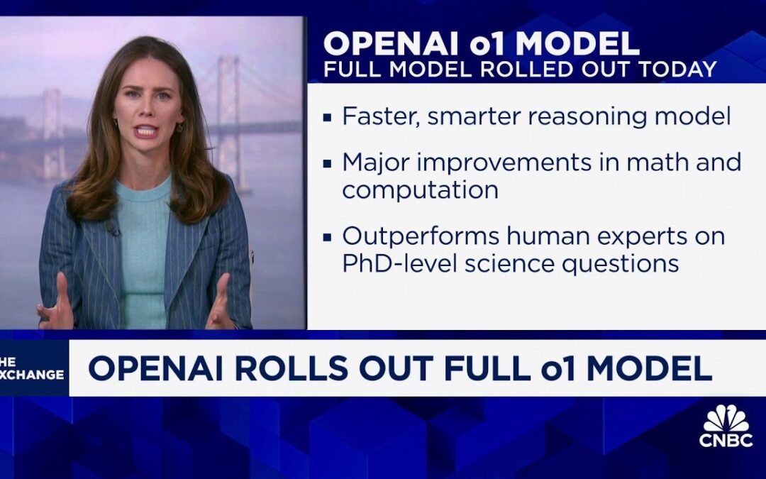 OpenAI Unveils Complete o1 Model Update