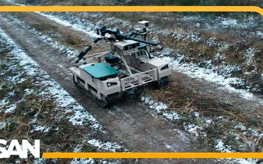 Ukraine Pioneers All-Drone Ground Assault in Warfare