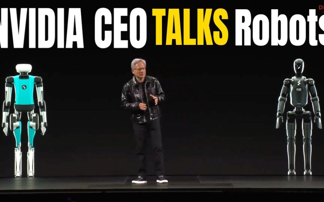 NVIDIA CEO Jensen Huang Unveils Robots at CES 2025
