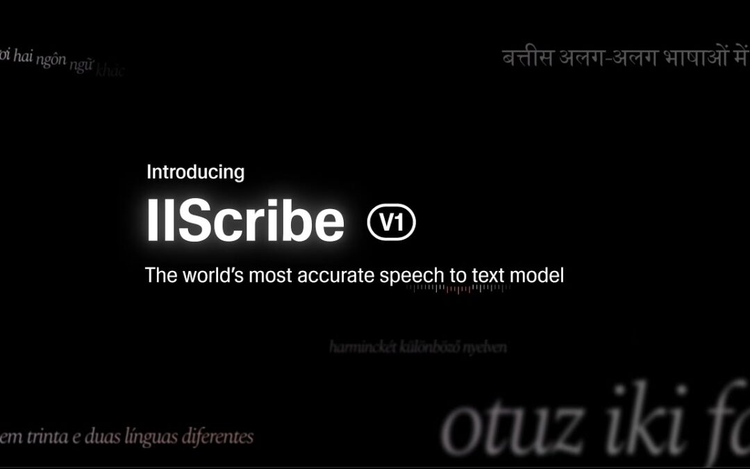 Introducing Scribe: The Most Accurate Speech to Text Model