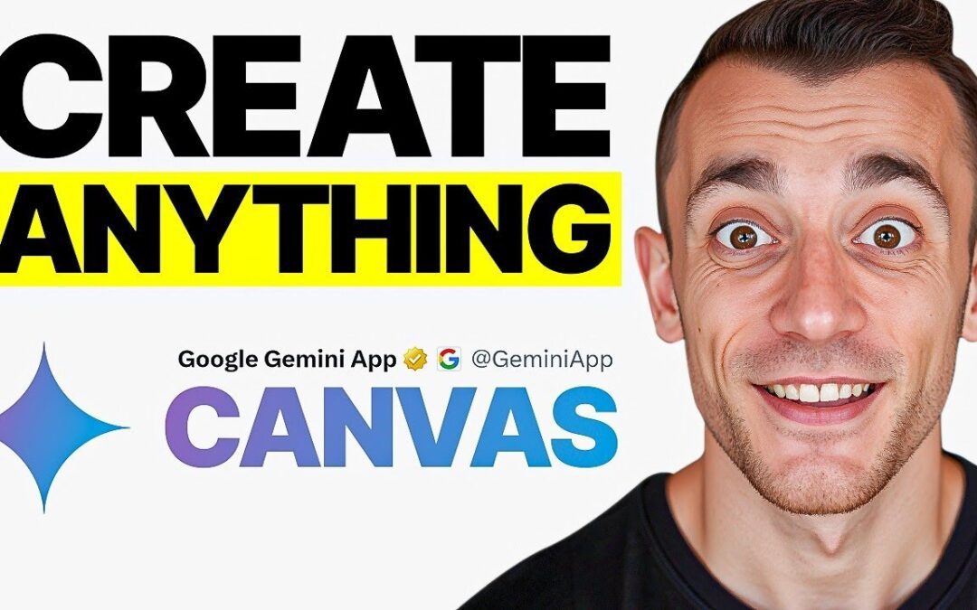 Discover Google Gemini Canvas AI: A New Frontier for Free