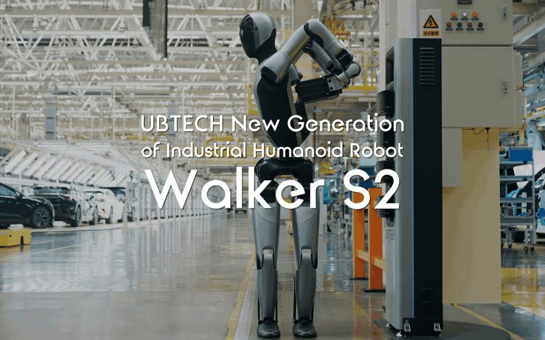 Humanoid Robot Walker S2 Enables Autonomous Battery Swaps