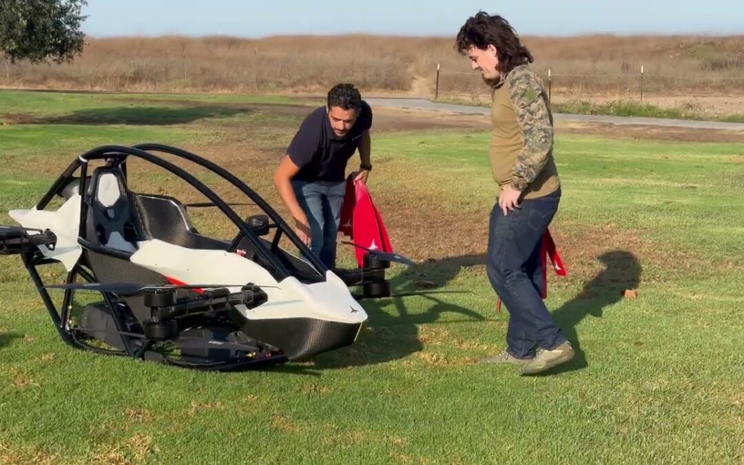 Palmer Luckey Pilots Jetson ONE in First U.S. Delivery Flight