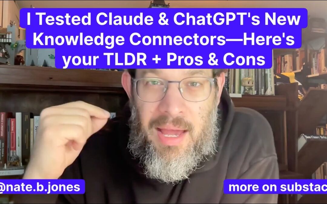 Claude vs. ChatGPT: TLDR, Strengths, and Weaknesses of Knowledge Connectors