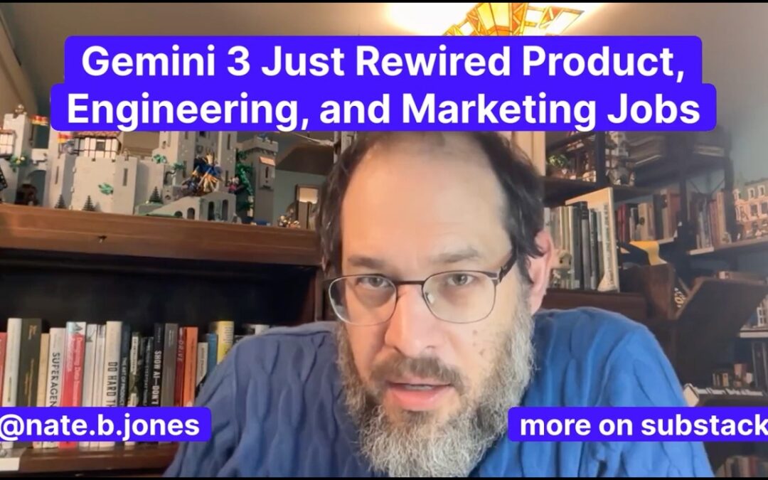 Gemini 3 Reshapes Product, Engineering, and Marketing Roles