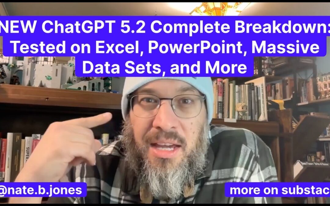 ChatGPT 5.2 Put to the Test: Excel, PowerPoint, and Big Data