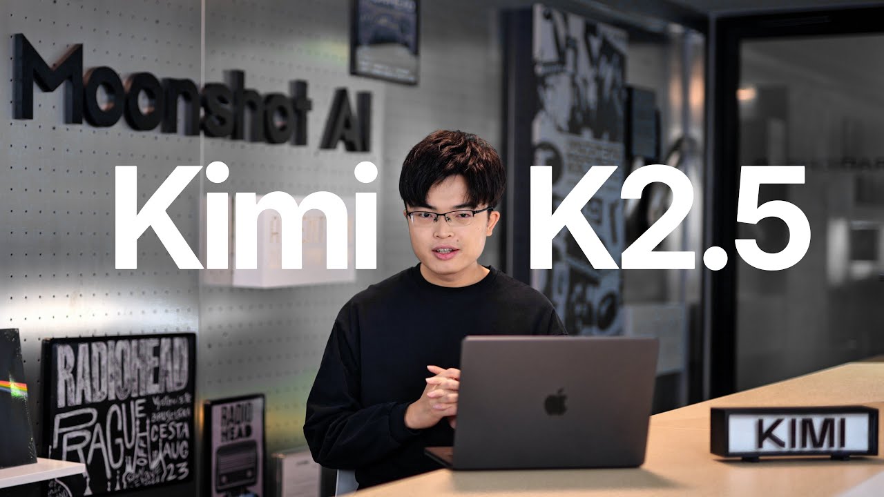 Founder Introduces Kimi K2.5 in a Short Video