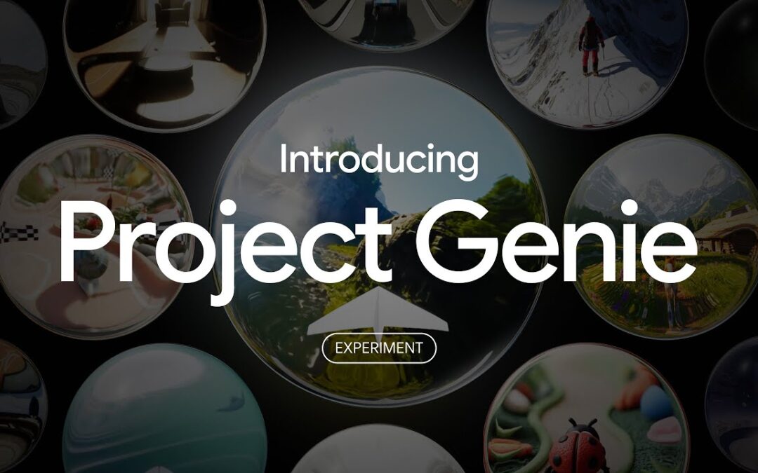Project Genie: Build and explore infinite interactive worlds