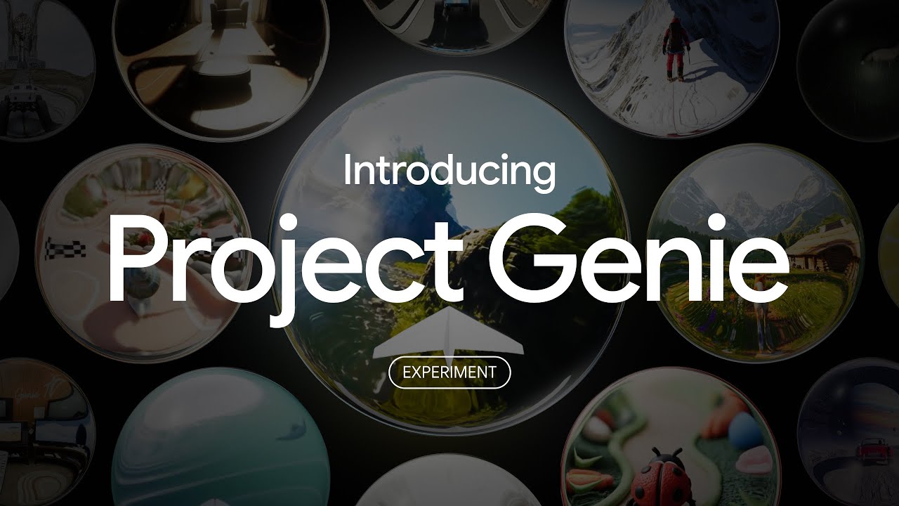 Project Genie: Build and explore infinite interactive worlds