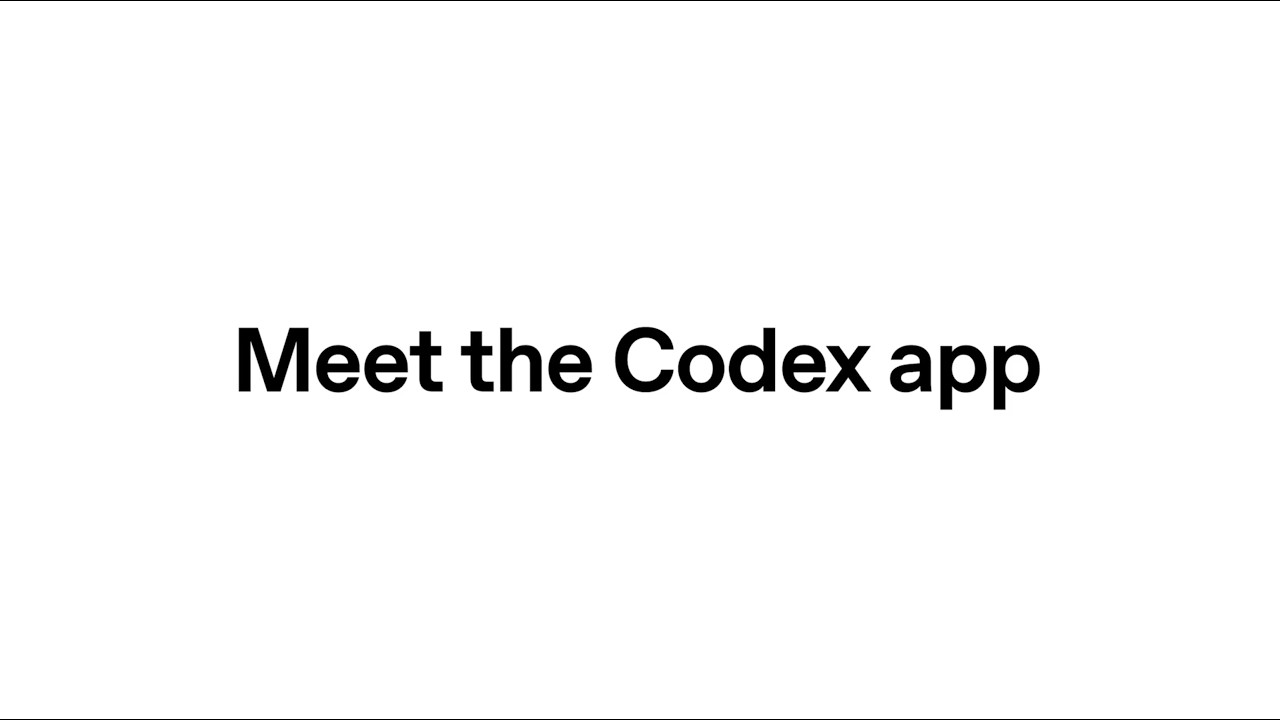 First Look: The Codex App for Building with Agents