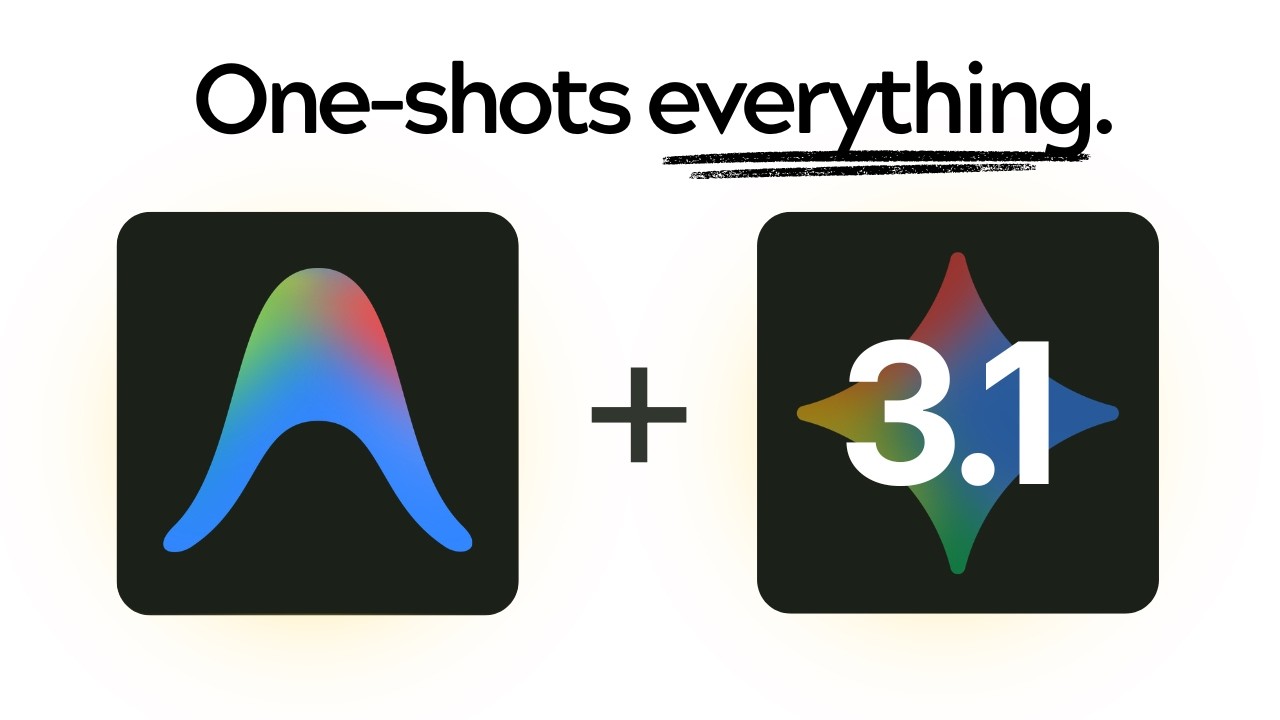 Gemini 3.1 Pro + Antigravity for One-Shot Website Designs