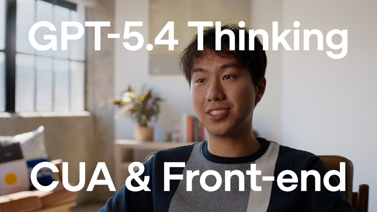 GPT-5.4 Thinking boosts Codex for computer use and UI work