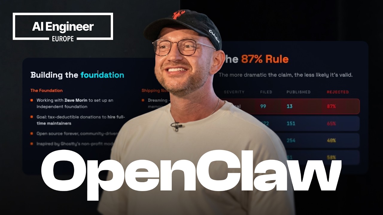 State of the Claw: Peter Steinberger Update