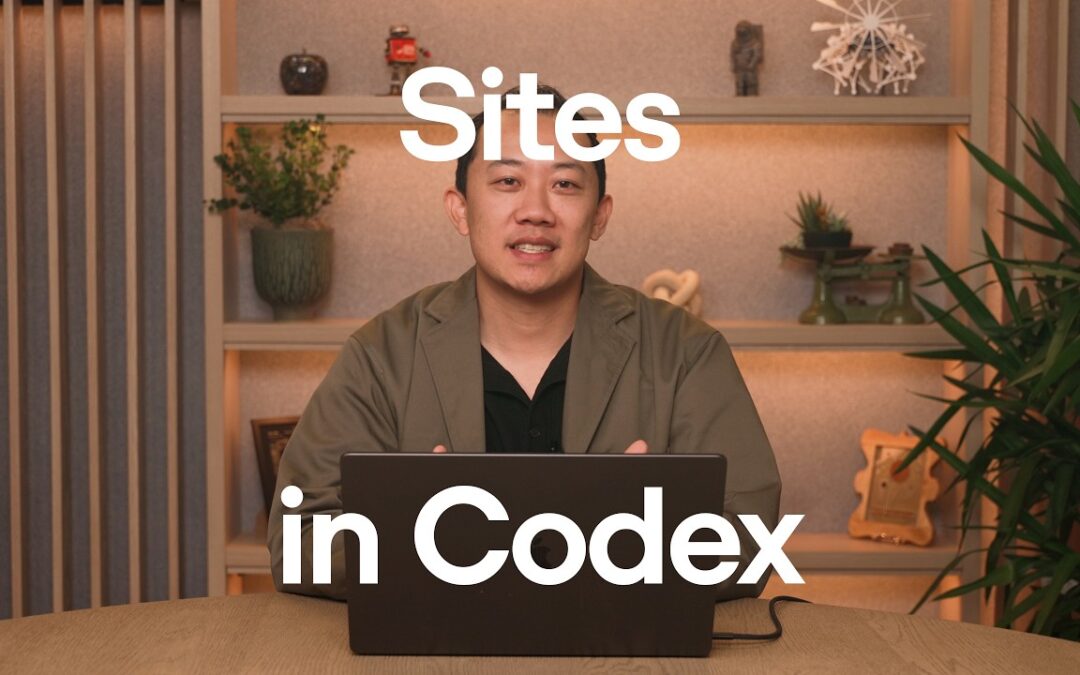 Introducing Sites in Codex for Team-Built Apps