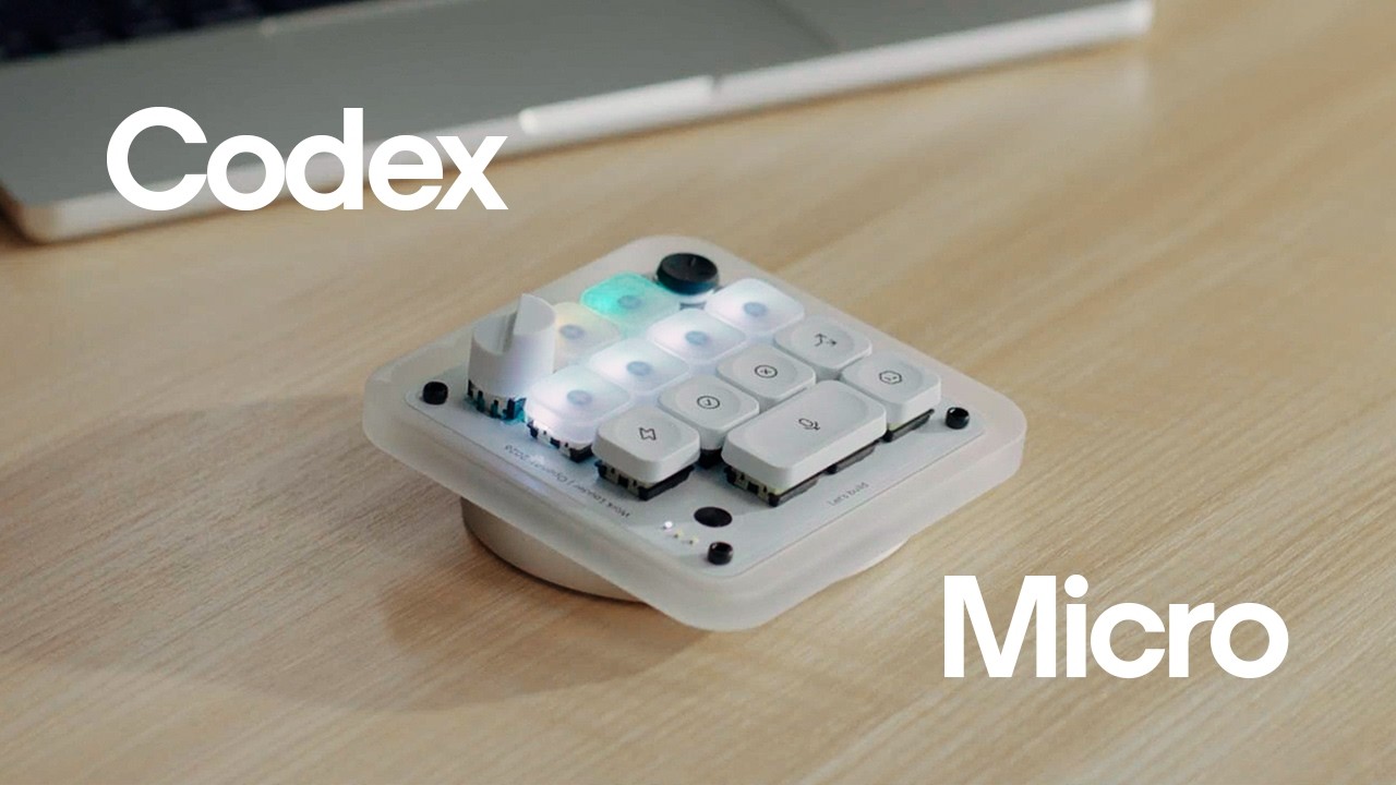 Introducing the Codex Micro Keyboard