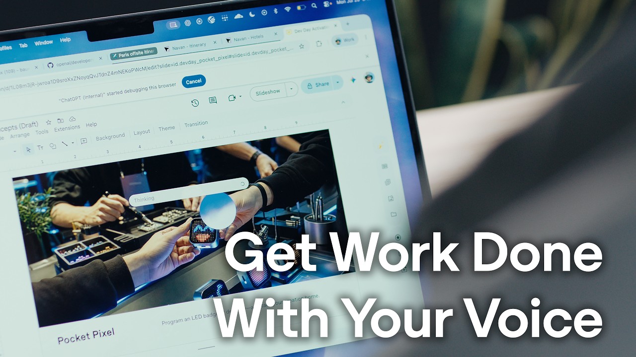 Using ChatGPT Voice for Work