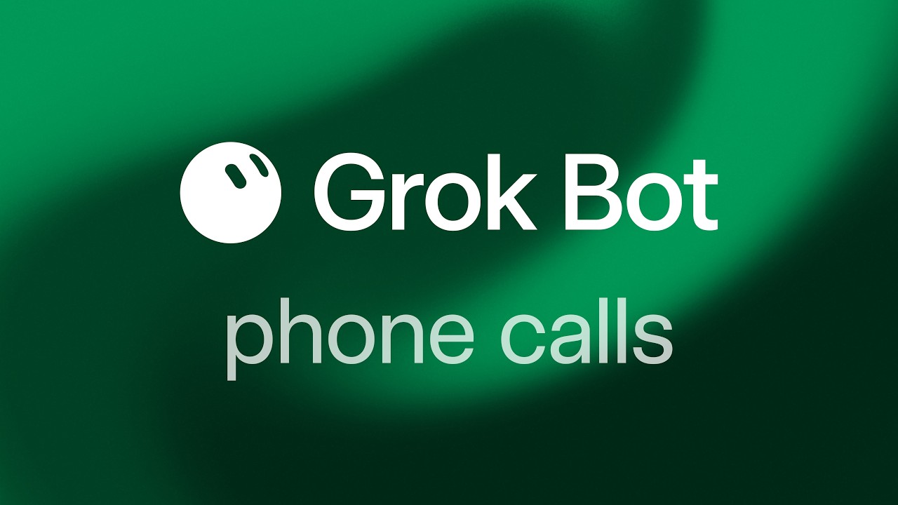Phone Calls with a Grok Bot
