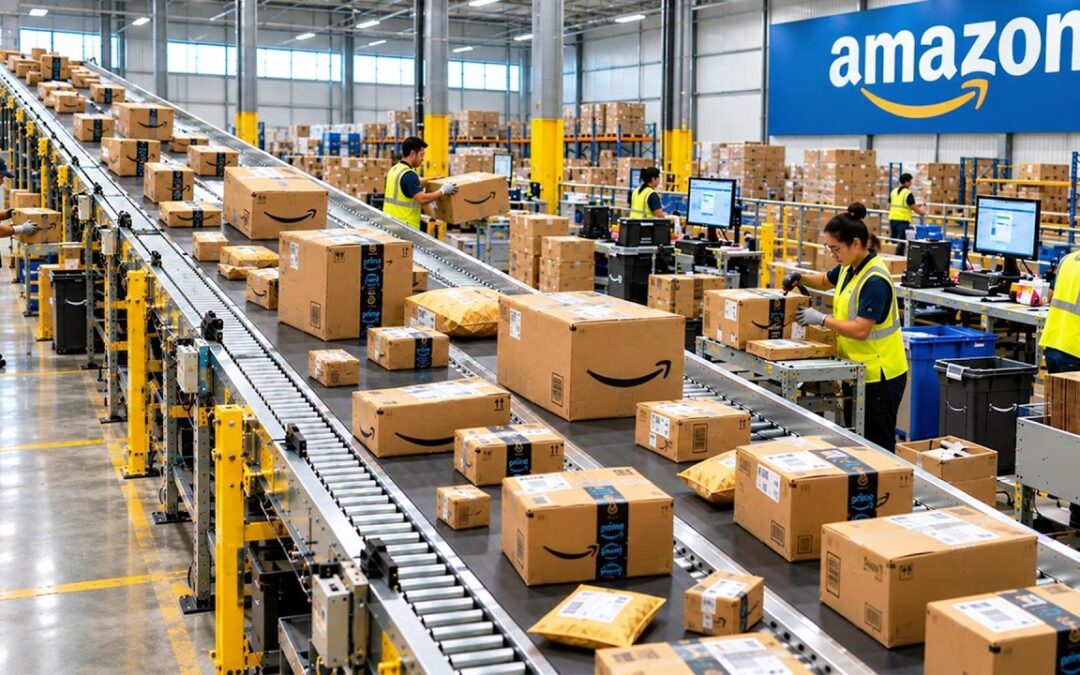 How Amazon Uses 1M Robots for 600,000 Orders an Hour