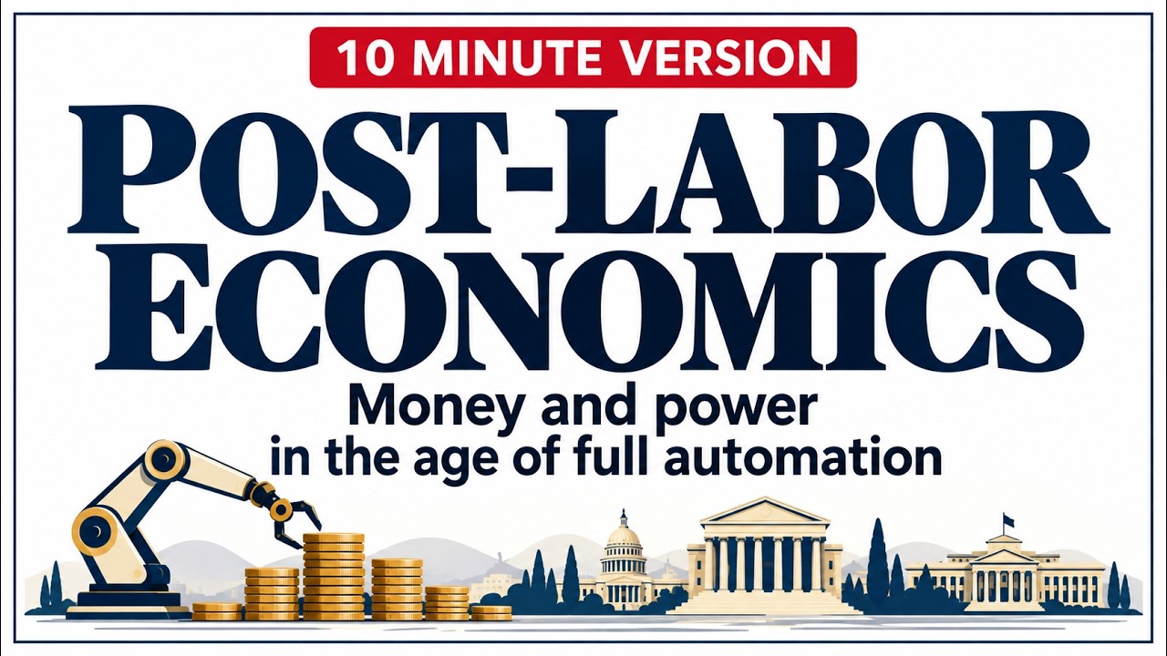 Post-Labor Economics in 10 Minutes