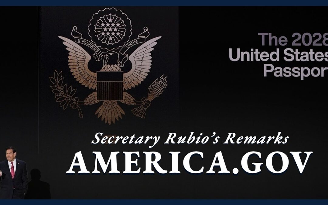 Secretary Rubio Unveils America.gov