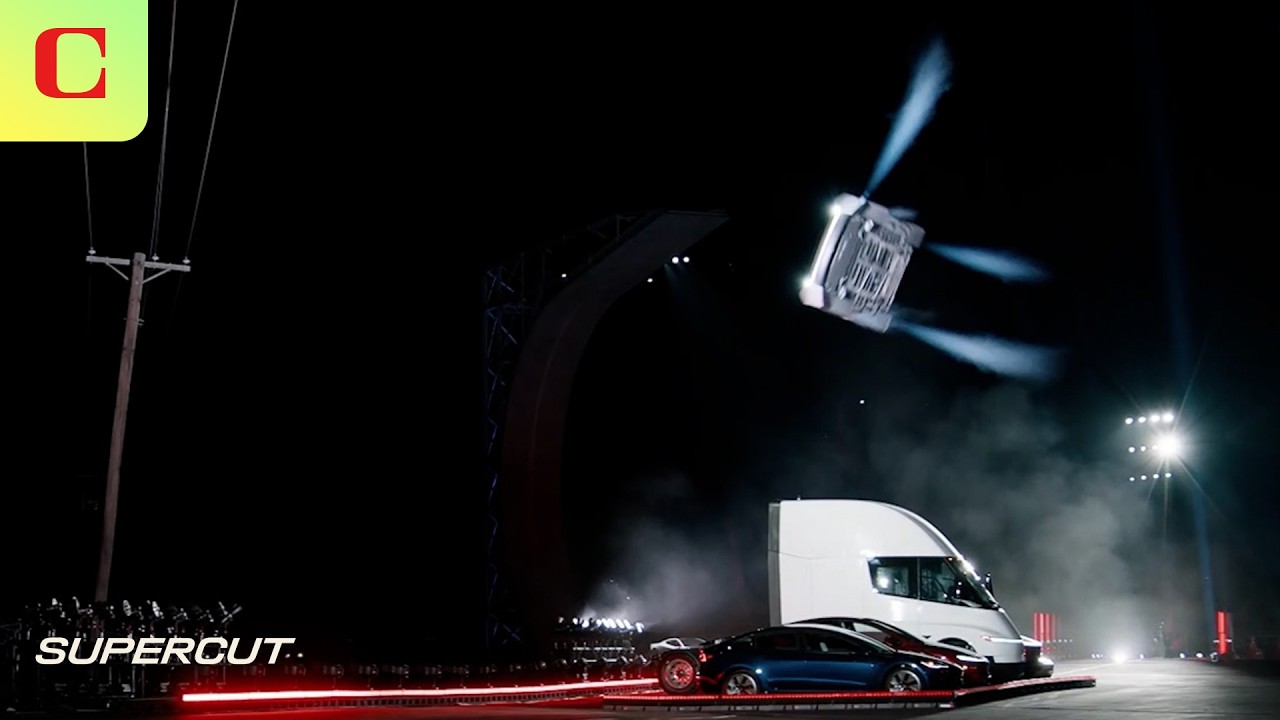 Tesla’s Flying Roadster Revealed in 10 Minutes